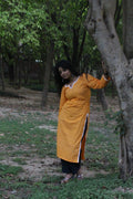 Sunshine Blossom Cotton Kurti